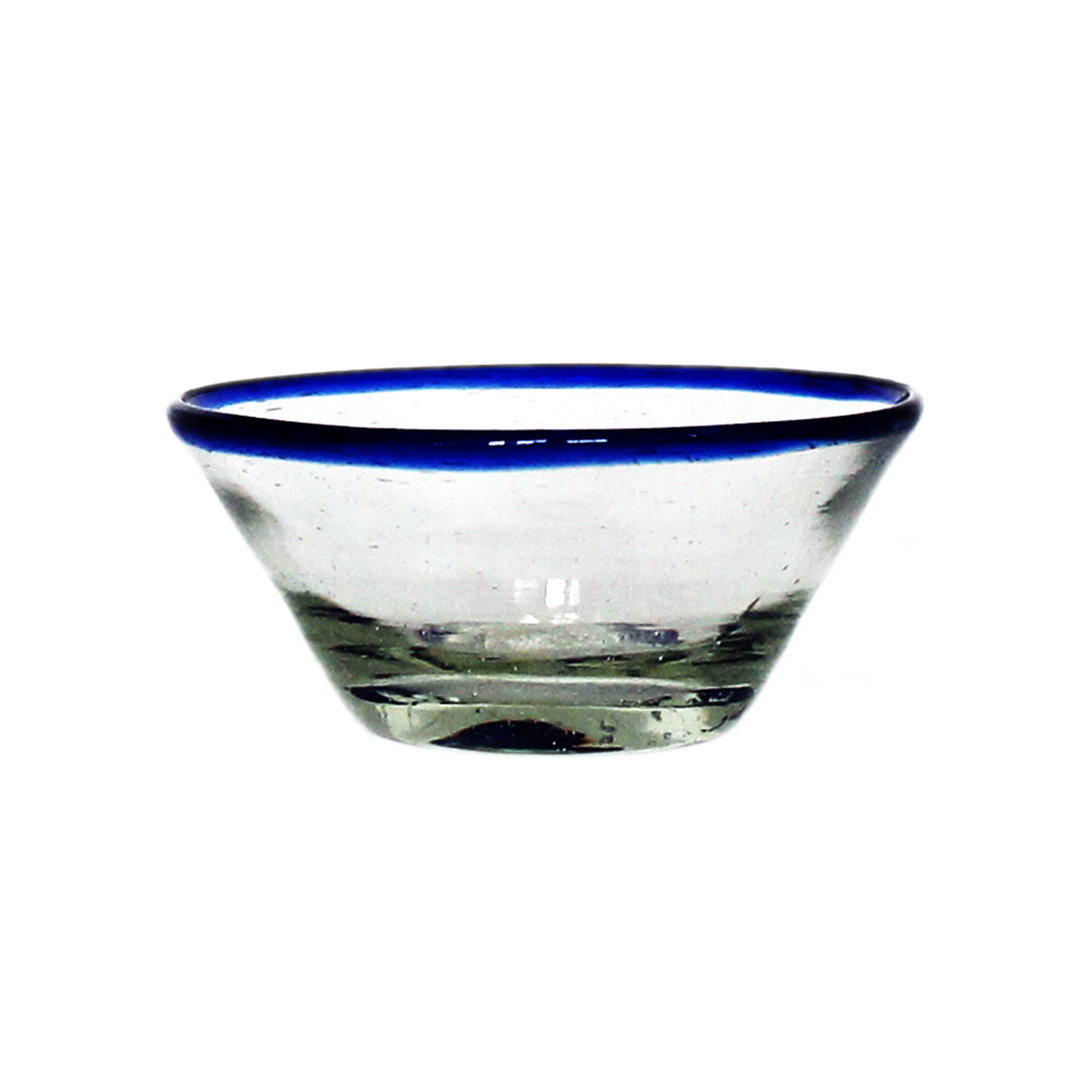 Blue Rim Tiny Bowl