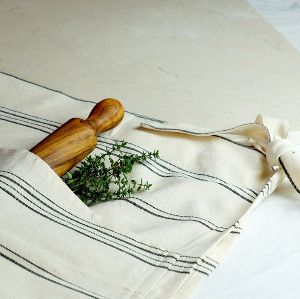 TerraKlay Tea Towel and Apron Set Gray