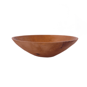 Hand Carved Wood Bowl - 14 inch