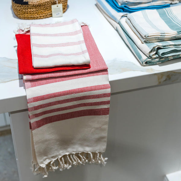 Haute Red Hand Towel